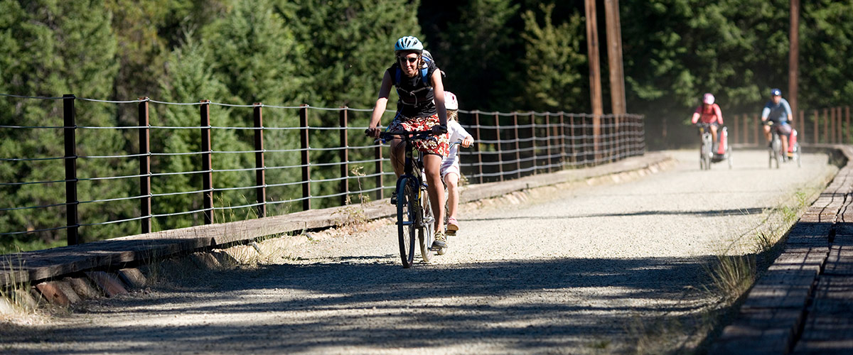 Hiawatha Rail Trail Family Trip