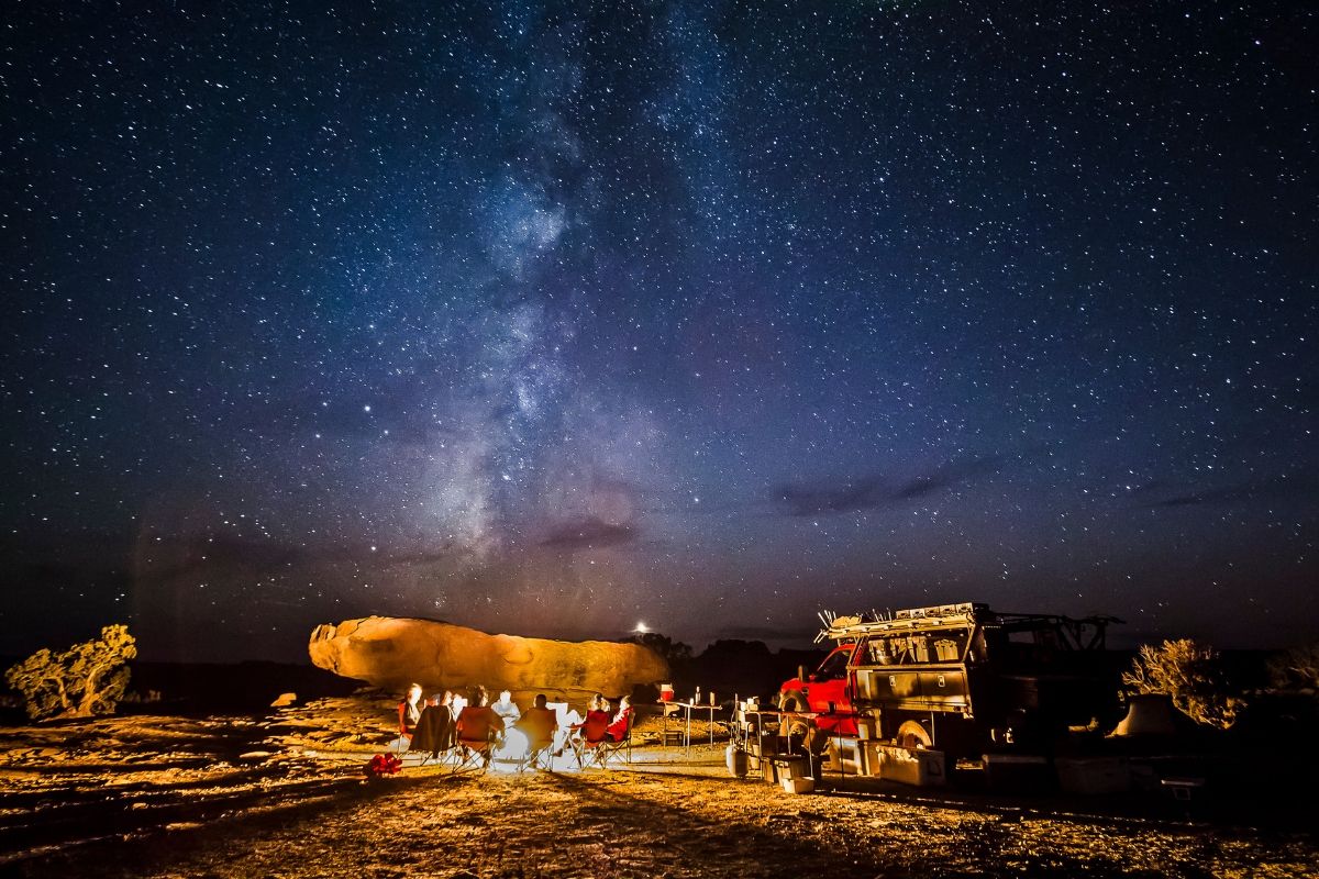 Camp Under Stars