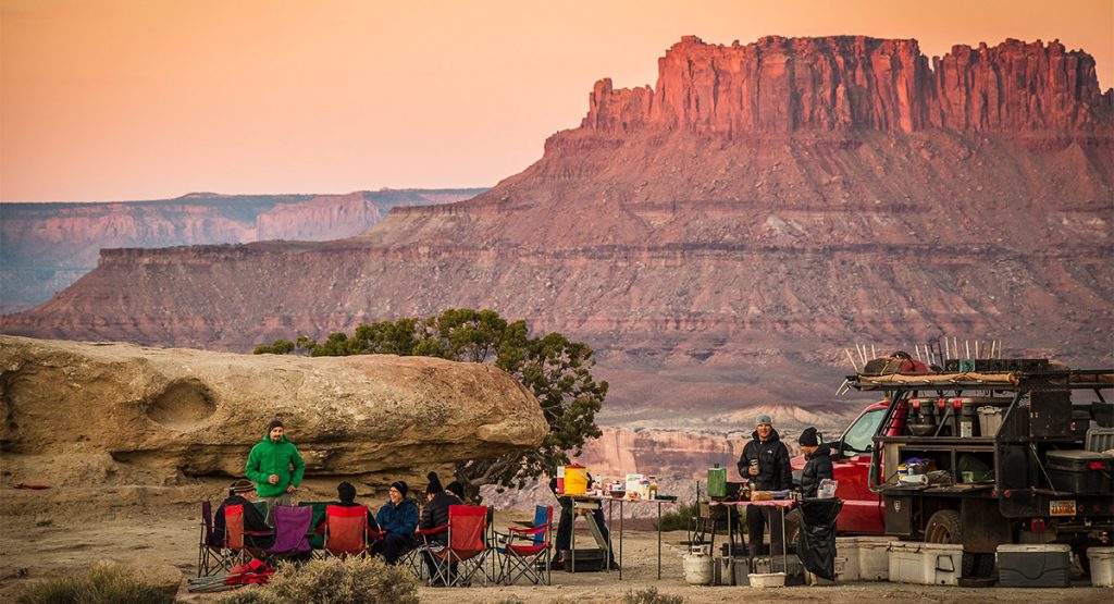 Best camping! Fall in the desert.