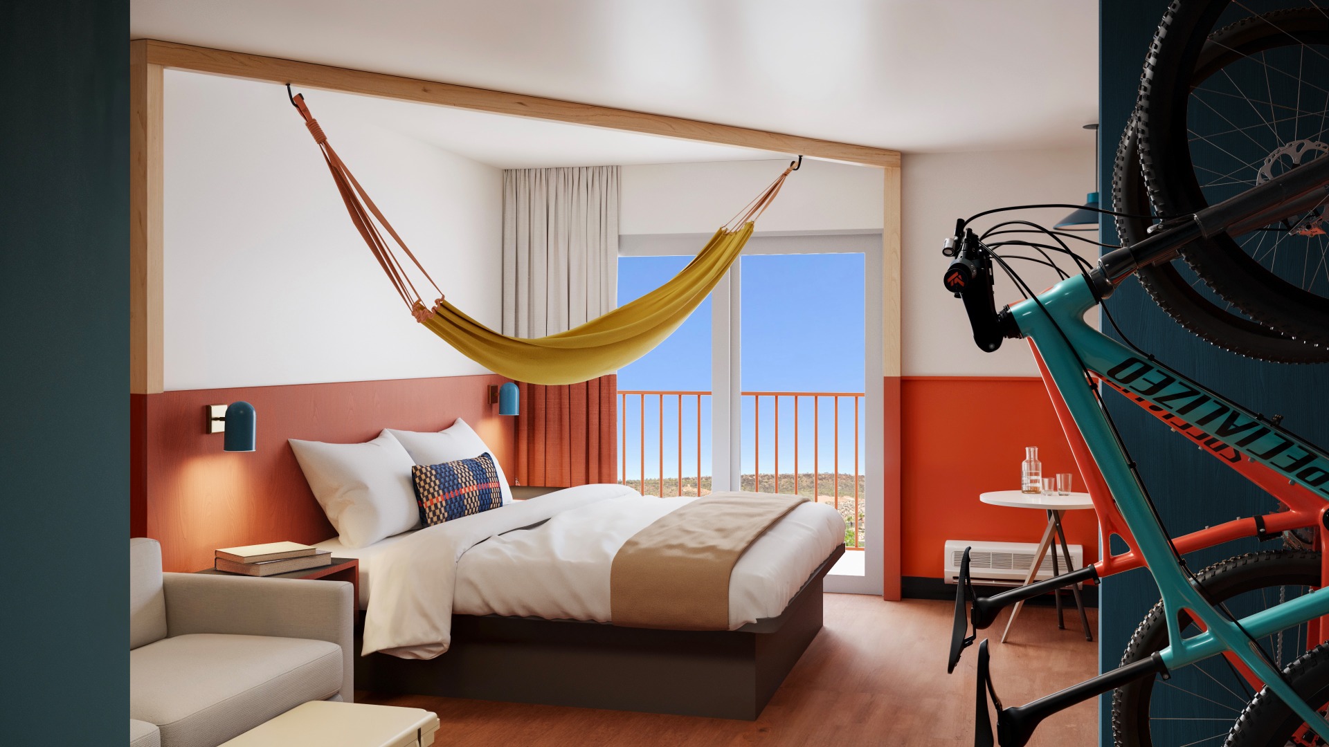 Mountain bike hotels and Lodges